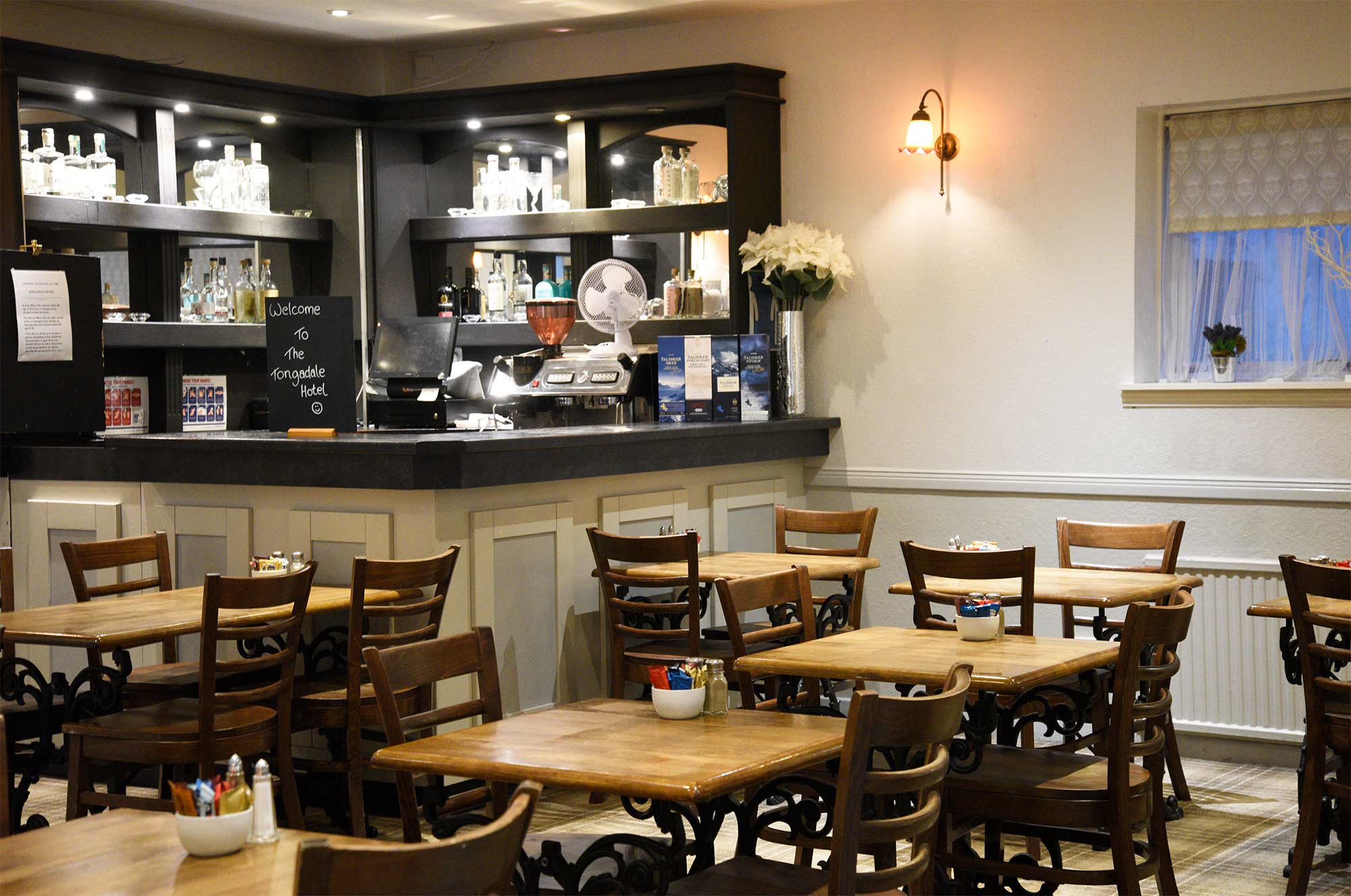 Enjoy traditional Scottish produce at the our traditional Portree restaurant also offering local seafood